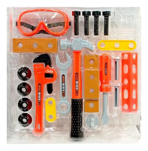 Construction Toy Tool Set for Kids 1