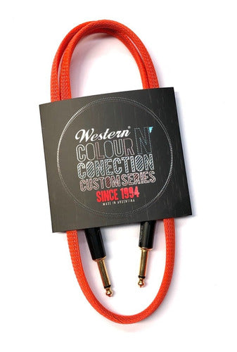 Orange Mesh Box Head Cable 1m Western 0