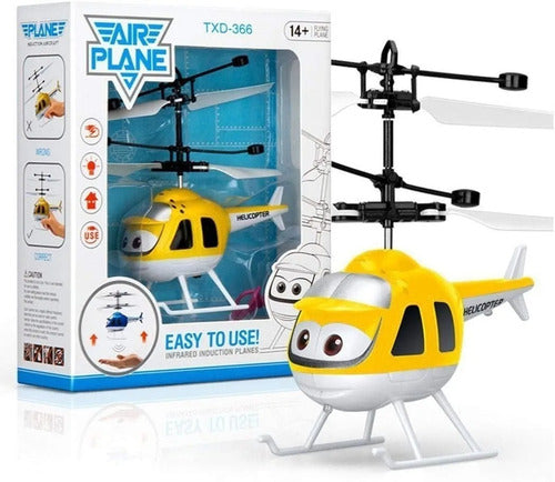 Rechargeable USB Infrared Toy Helicopter for Kids 0