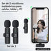 Wireless USB C Microphone for Cell Phones Compatible with iPhone 1
