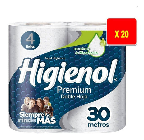 Higienol Premium Double Ply Toilet Paper x 2 Packs 3