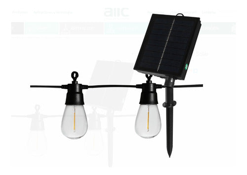 Outdoor Solar LED Garland High Power Real Power 0
