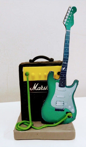 Marshall Guitar Cake Topper - Cold Porcelain Amplifier 2