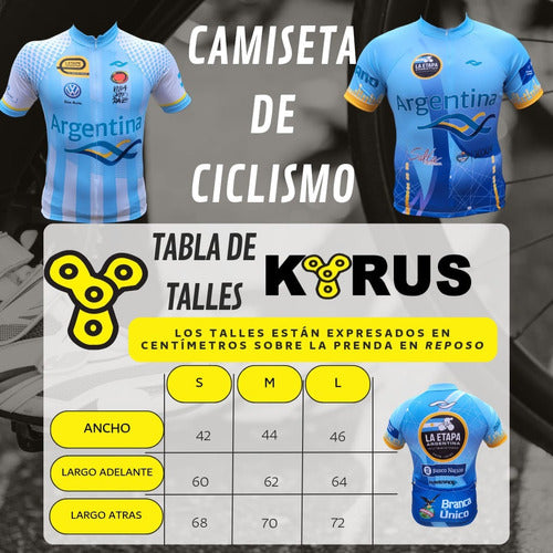 Argentina Cycling Jersey 2