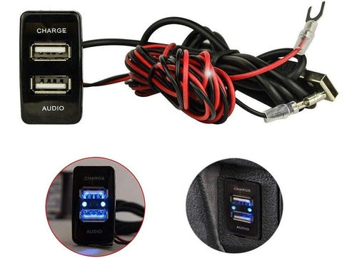 USB Port for Toyota Hilux for Data and Charging 0
