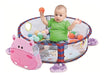 3-in-1 Baby Gym Playmat with Soft Blanket and Mobile Turtle 11