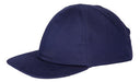 Blue Helmet Cap with Plastic Shell 3cm Brim 0