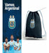 2 Argentina Beach Towels with Backpack 70x150cm Official Licensed 0