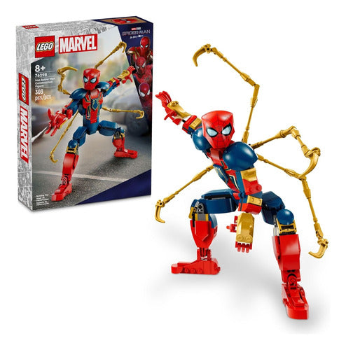 LEGO Marvel Iron Spider-Man Construction Figure 76298 0