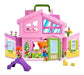 Pinypon Playset Pink House Carry Case with Accessories Original 17012 2
