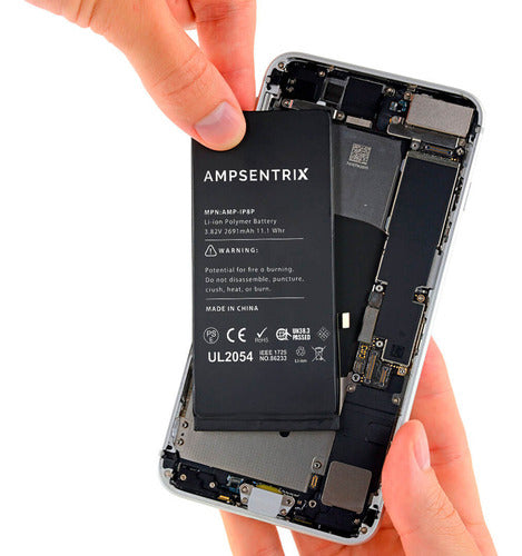 Ampsentrix Battery Replacement for iPhone 8 Plus with Installation 0