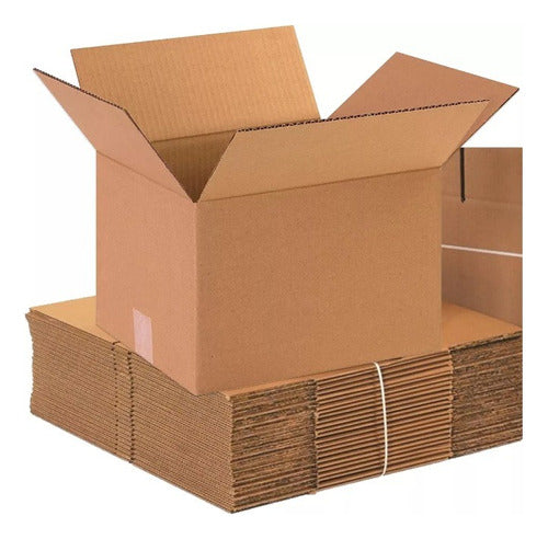 Large Moving Cardboard Box Packing 60x40x40 X5 Boxes 0