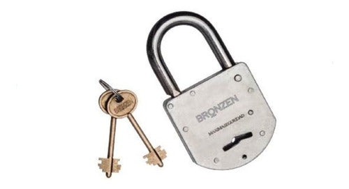 Reinforced Double Shackle Padlock 40mm with Double Key 0
