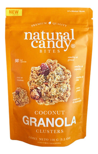 Granola Clusters Coconut Natural Candy 100g 0