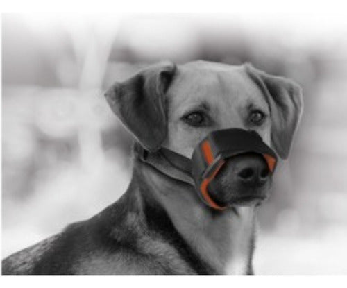 M-Pets Dog Muzzle Size L - Soft Neoprene and Polyester Material 1