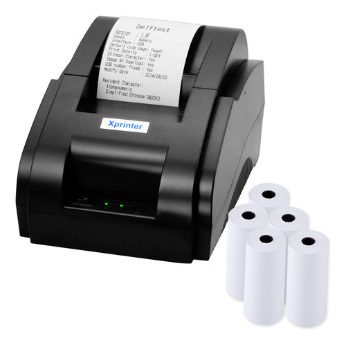 Thermal Bluetooth Xprinter Printer Ideal for Fiscal Receipts 0