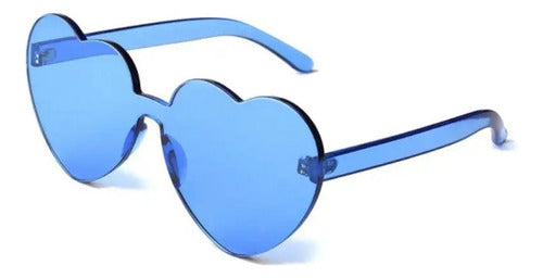 Heart Shaped Sunglasses Frameless Vintage Glasses 18