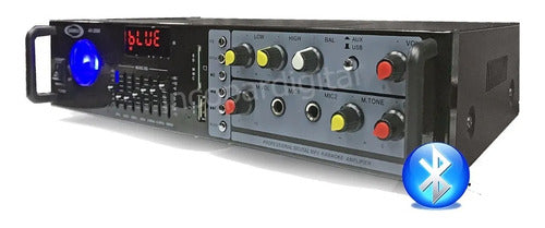 Sanrai AV-020 Powered Console with Bluetooth+USB 2 x 25W 1