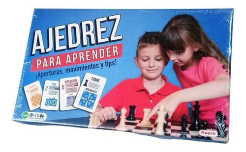 Nupro 1031 Chess Board Game for Learning 0