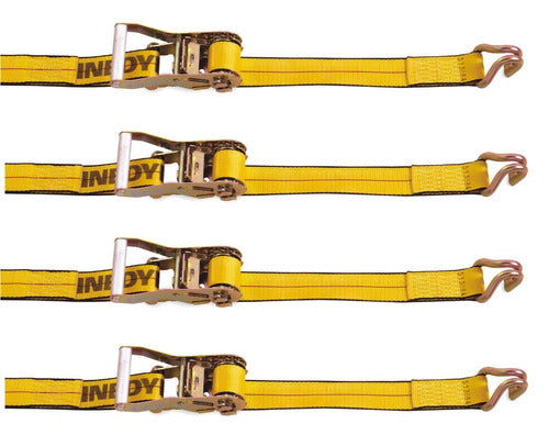 Pack of 4 Kinedyne Ratchet Straps 50mm x 9m 0