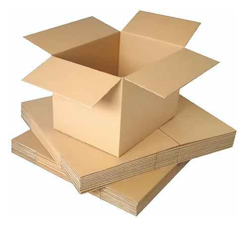 Pack of 5 Reinforced 40x30x30 Cardboard Moving Boxes 0