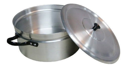 Pure Aluminum Pot with Charol Handles No.20 0