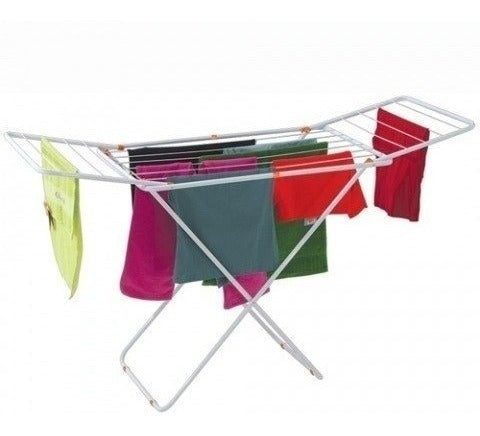 Large Foldable Clothes Airer Stand with Reinforced Wings 8 Rods 7