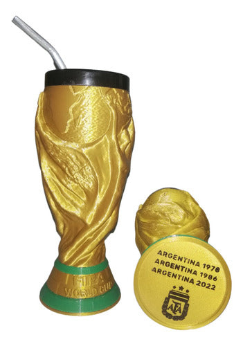 Customized 3D Printed World Cup Mate Cup 23 cm 2