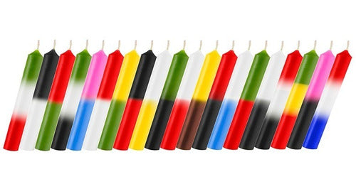 Set of 50 Combined Short Candles by Iluminarte 20