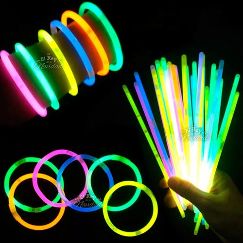 Neon Chemical Glow Bracelets Kit - Set of 50 Units 1