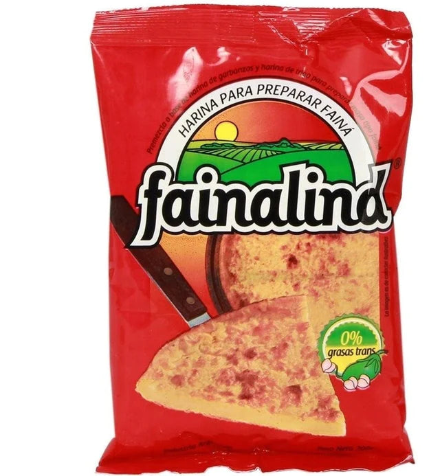 Fainalind Ready to Make Fainá Flour Wholesale Bulk Box, 200 g / 7 oz ea (box of 8 count)