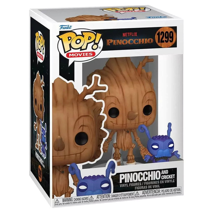 Funko Pop - Exquisite Movies Collection - Pinocchio and Cricket # 1299 Limited Edition Collectible Figurine
