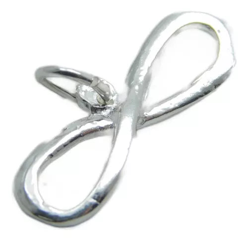 Joyas Bávaro - Elegant Infinity Pendant in Sterling Silver 925