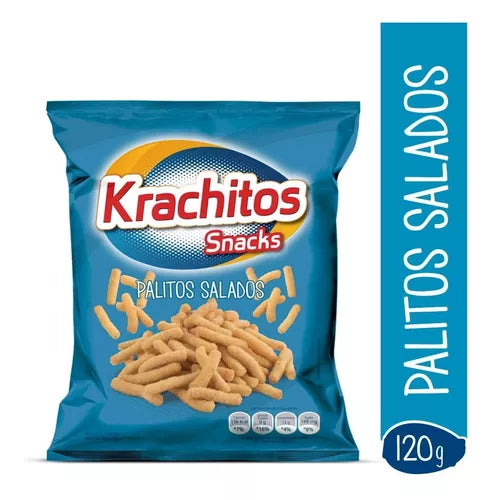 Krachitos Palitos Salados, 110 g / 3.88 oz