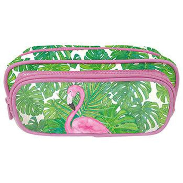 Large Pencil Box for Girls & Boys, Holds Up to 50 Pens, Sturdy Storage Container for School and Office Supplies, Secure Zipper Closure