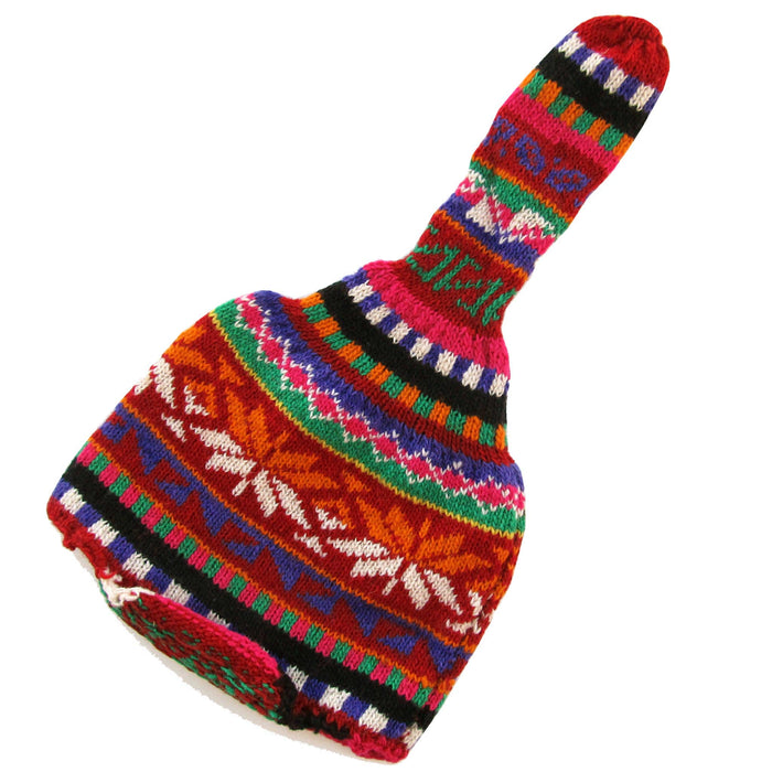 Mamakolla Authentic Handmade Chullo from Cuzco - Child Model. Cozy, Colorful & Crafted with Love