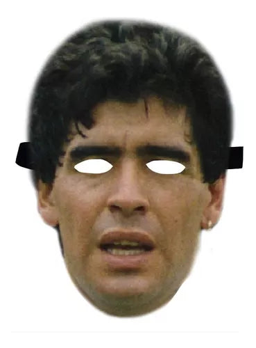 Maradona 1980 Masks - Famous Costume Party Disguise & Cotillion