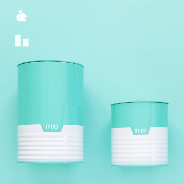 MIJO | Colorful Canister Set for Sugar and Yerba Mate with Pouring Spout Yerbero Azucarero | Set de Latas