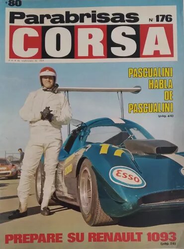 Corsa 176 - Pascualini, Prepare Your Renault 1093, Year 1969 | Vintage Magazine