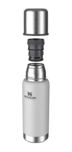 Stanley 500 ml Polar White Thermos - Built-In Pour Spout - Stainless Steel - Boxed