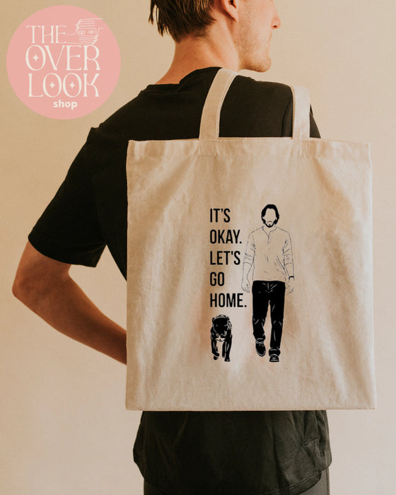 The Over Look | John Wick Let's Go Home Canvas Tote Bag