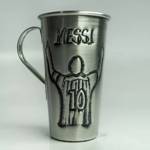 Unique Handcrafted Messi Selection Qatar 2022 World Cup Fern Jug