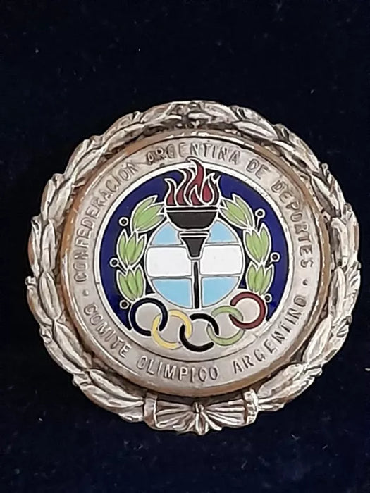 Prendedor De Colección Del Comité Olímpico Argentino Collectible Pin of the Argentine Olympic Committee, Ideal for Collectors