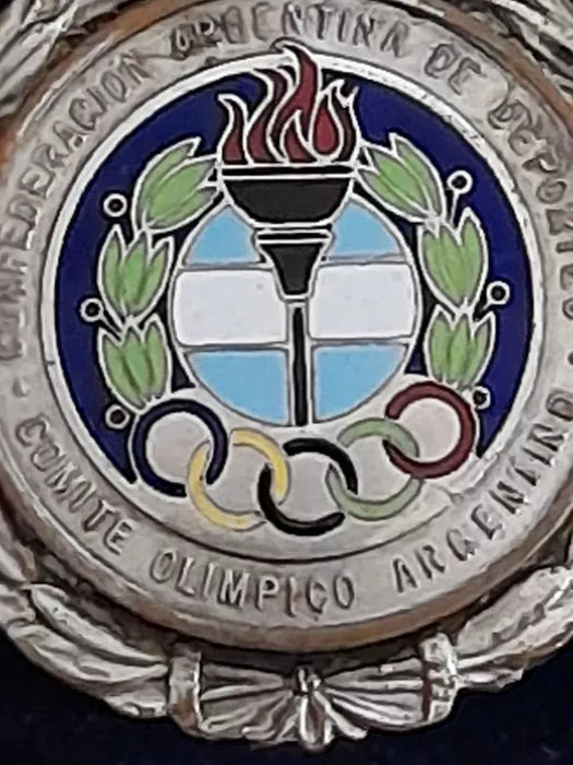 Prendedor De Colección Del Comité Olímpico Argentino Collectible Pin of the Argentine Olympic Committee, Ideal for Collectors
