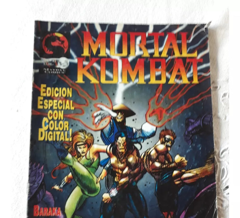 Revista Mayday Comics Mortal Kombat Magazine N°2 From Argentina (Spanish)
