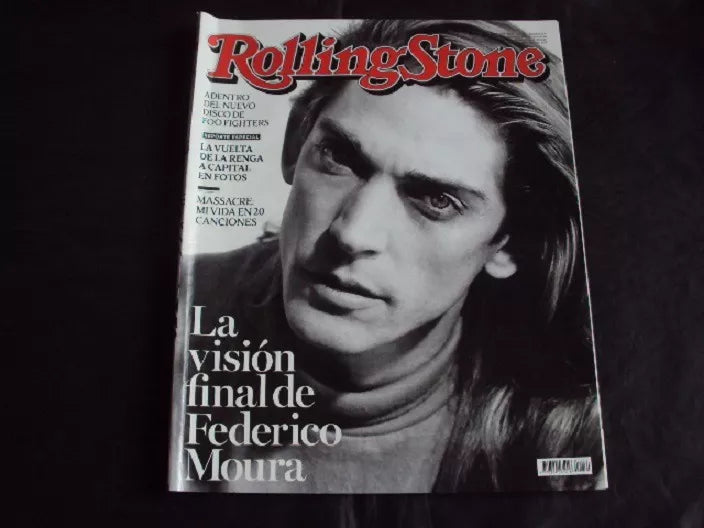 Rolling Stone Magazine La Visión Final De Federico Moura Edited by La Nación, August 2017