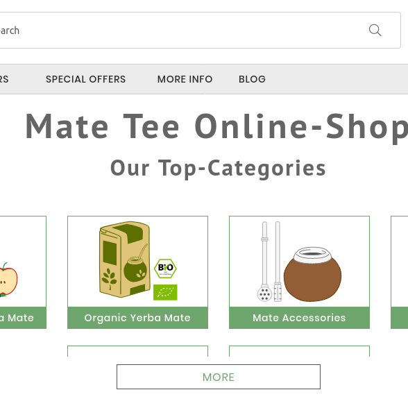 Mate-tee reviews and details of product selection: yerba mate & other specialties