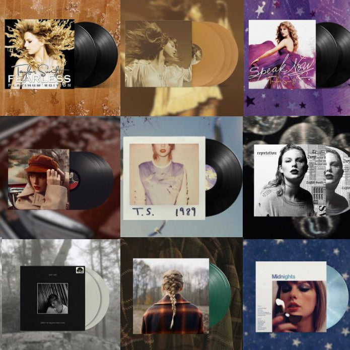 Taylor Swift vinyls in the US