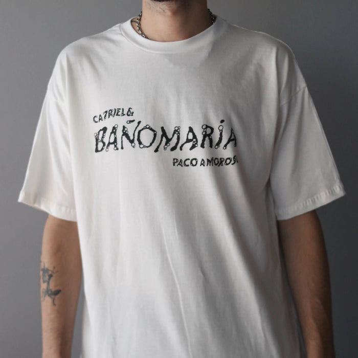 Catriel & Paco Amoroso - BAÑOMARIA Official Oversized T-Shirt with Faces Design - ESPUMA Collection