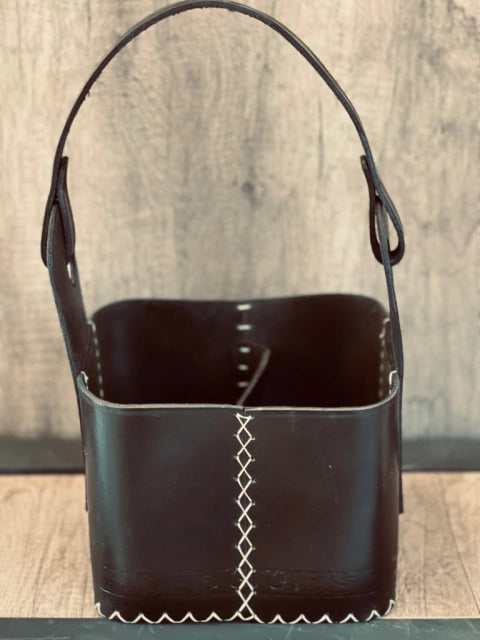 Premium Leather Mate Basket | Porta Mate & Porta Termo | Stylish and Functional Mate Carrying Solution